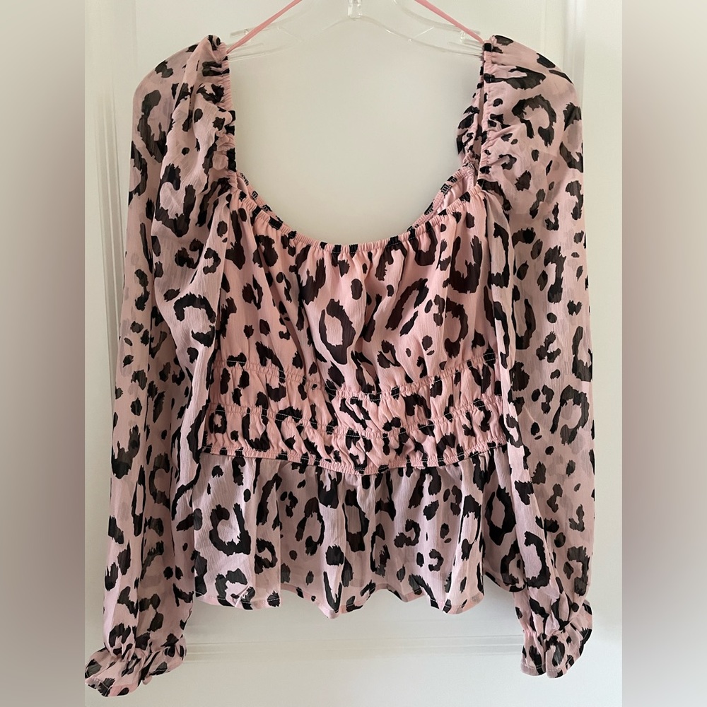 Francesca smocked off the shoulder blouse